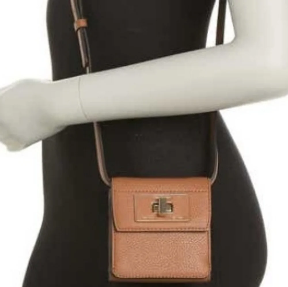 CALVIN KLEIN Caramel Kiera Rocky Road Crossbody - Picture 4 of 9